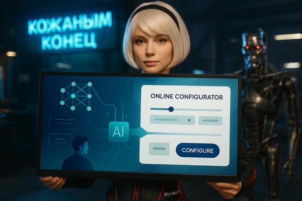 Шаги по созданию конфигуратора для сайта с помощью Google AI Studio